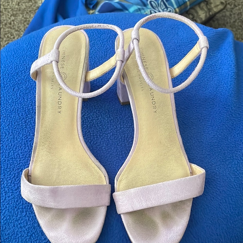 Chinese Laundry Light Purple Heeled Sandals
